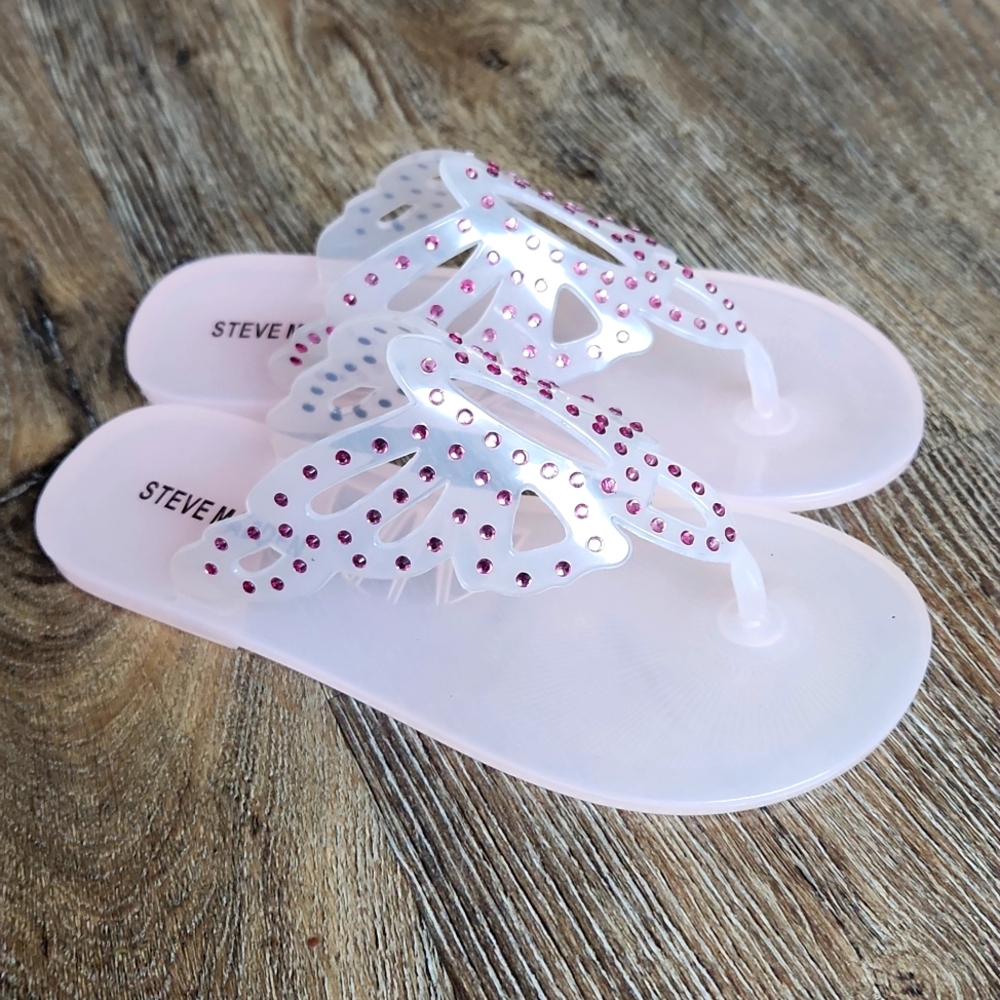 Steve Madden Thong Sandals - Little Girl Size 13